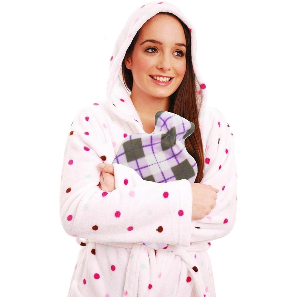 K Collection Diamond 2L Hot Water Bottle And Cover (Pack of 2)