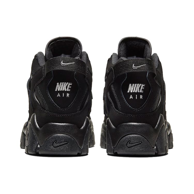 nike air barrage mid on feet