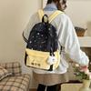 Cartoon Embroidered Student Schoolbag Girls Large Capacity Backpack
