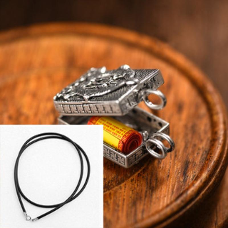 Пустой кулон из серебра 925 пробы, отдельный кулон, амулет на шею, открывается, чтобы положить вещи, кулон