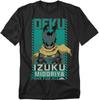 Popfunk My Hero Academia Dark Deku Izuku Midoriya Unisex Adult T Shirt