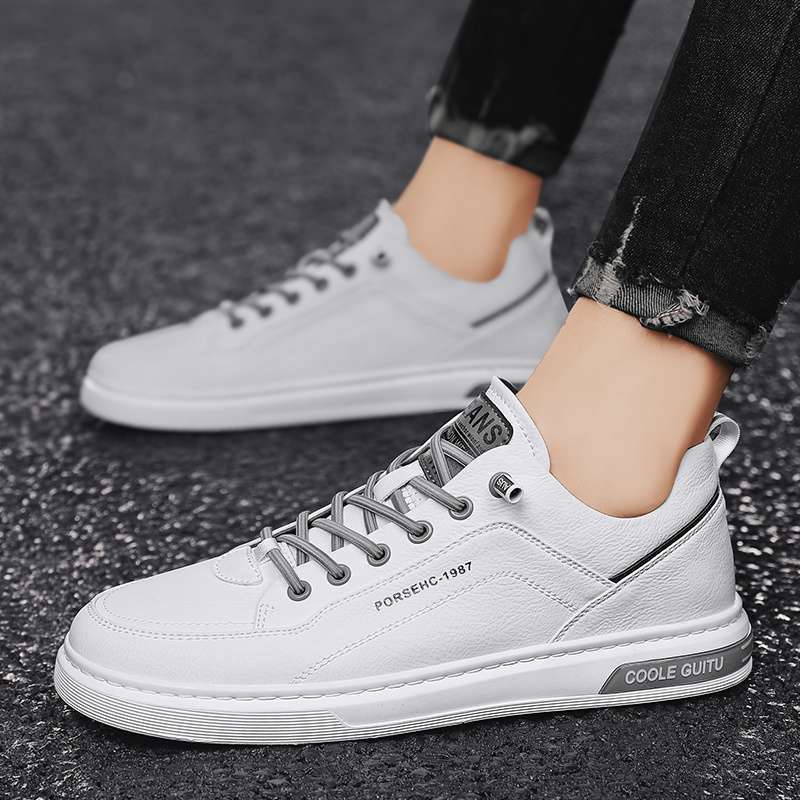 Men's Shoes Summer Breathable Board Shoes Black and White Panda Platform Soles Student Trend Sports Shoes Men's Height-increasing Casual Trendy Shoes
