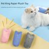 Interactive Plush Catnip Toy for Cats Funny Chewing Vocal Cat Mint Teething Toy with Claws Thumb Bite Kitten Playtime Accessory
