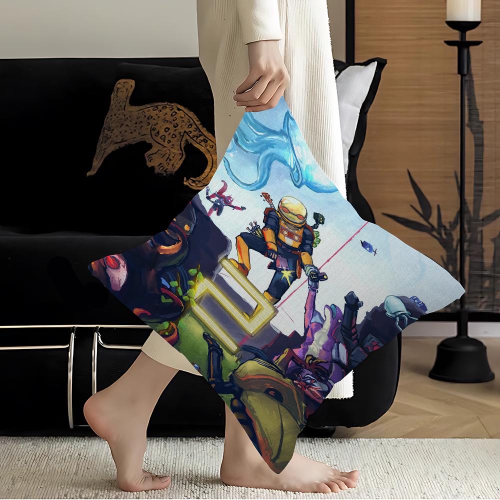 Risk Of Rain Personalized Picture Text Home Decorative Pillows Household Gifts 45x45cm