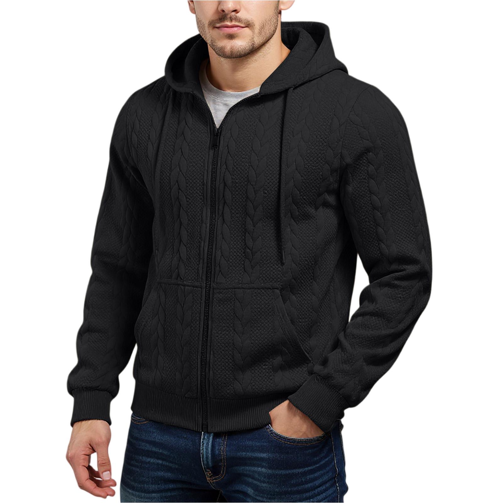 

Hooded Sports Tracksuit Unisex Running Outfits Long Sleeve Pullover Hoodies Sweatshirt L