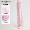 Teenie Weenie Kids Girl's Lace Bow Loose Straight Long Pants