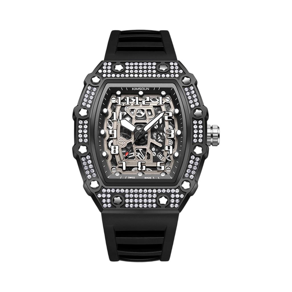 Men's Waterproof Luminous Running Alarm Clock Watch