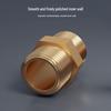 CVBAB Brass Threaded Pipe Nipple Connector