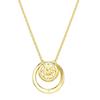 Swarovski Round Design Cubic Zirconia Necklace Unisex necklace White 5738248