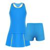 Kids Girls Golf Tennis Dress Outfits Sport Dress and Shorts for Running Gym Exercise Tennis Badminton