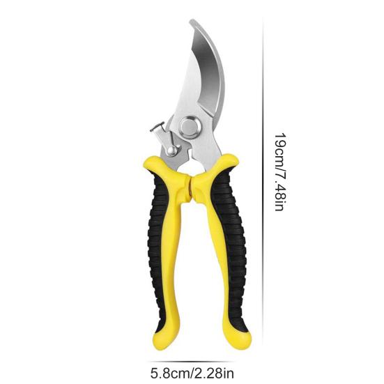 Garden Pruning Shears Stainless Steel Gardening Shears Tree Branch Cutter Snips Sharp Scissors