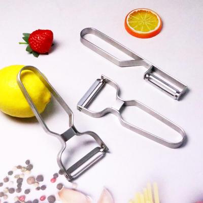Éplucheur en Acier Inoxydable pour Pommes de Terre, Fruits et Melons - Gadget de Cuisine