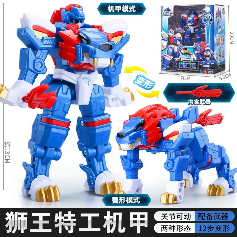 2025 Mini Force Wild Power Transformation Robot Model ornaments Gifts Toys Action Figures MiniForce X Deformation Dinosaur Toys