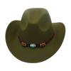 British Style Cowboy Hat Men And Women High Sense Ethnic Style Tibetan Knight Hat
