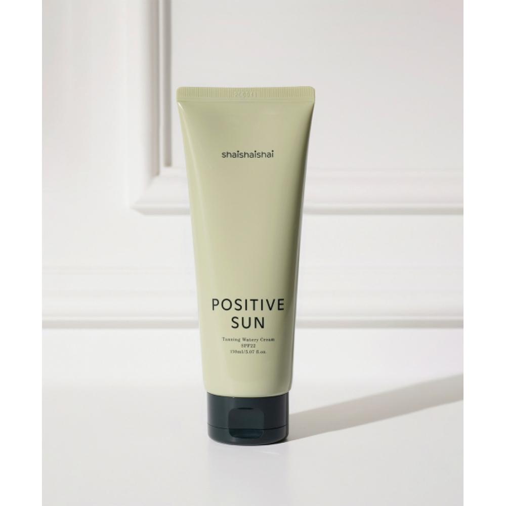 Shaishaishai Positive Sun Tanning Watery Cream Spf22 150ml Positive Sun Watery Tanning Cream 150ml