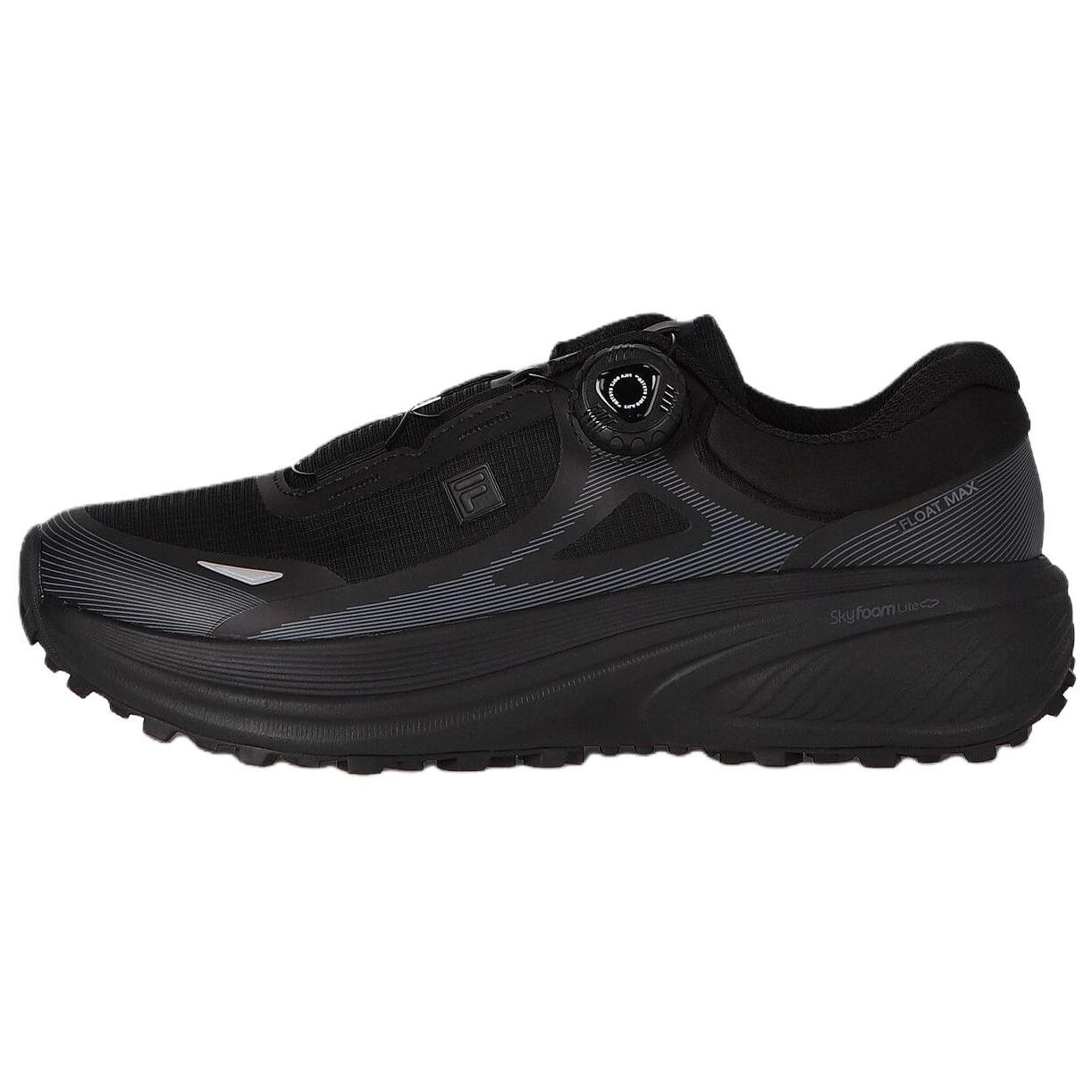 FILA Float Max Comfortable Versatile Durable Casual Running Shoes Unisex sneakers Black FS261RU02X003001 39.5