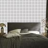 Classic Gray Plaid Wallpaper for Living Room and Bedroom 50x1000