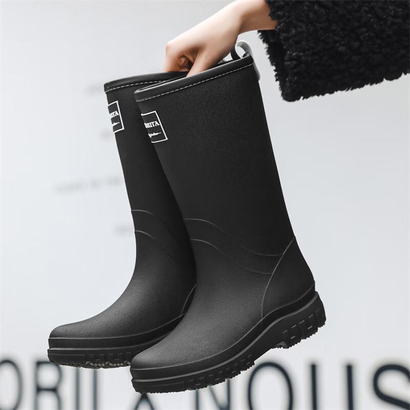 

DAXTE Women s High-Top Anti-Slip Waterproof Rain Boots