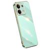 XINLI For Xiaomi Redmi Note 13 Pro 4G/Poco M6 Pro 4G TPU Phone Case Electroplating Edge