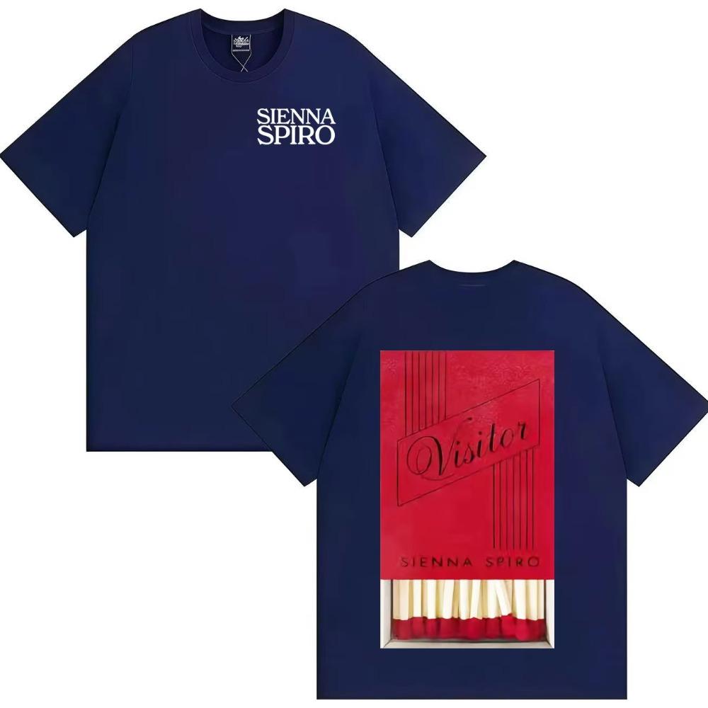 Singer Sienna Spiro Trendy Aesthetic Oversized T Shirt Mens Womens Cotton Comfort Short Sleeves Tshrits