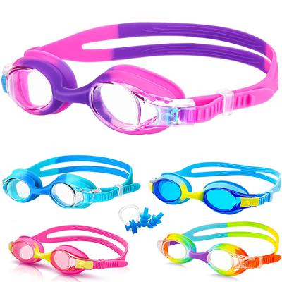 Waterproof Anti Fog Swimming Goggles UV Children Professional Colored Lenses Kids Eyewear Swimming Glasses Eyewear