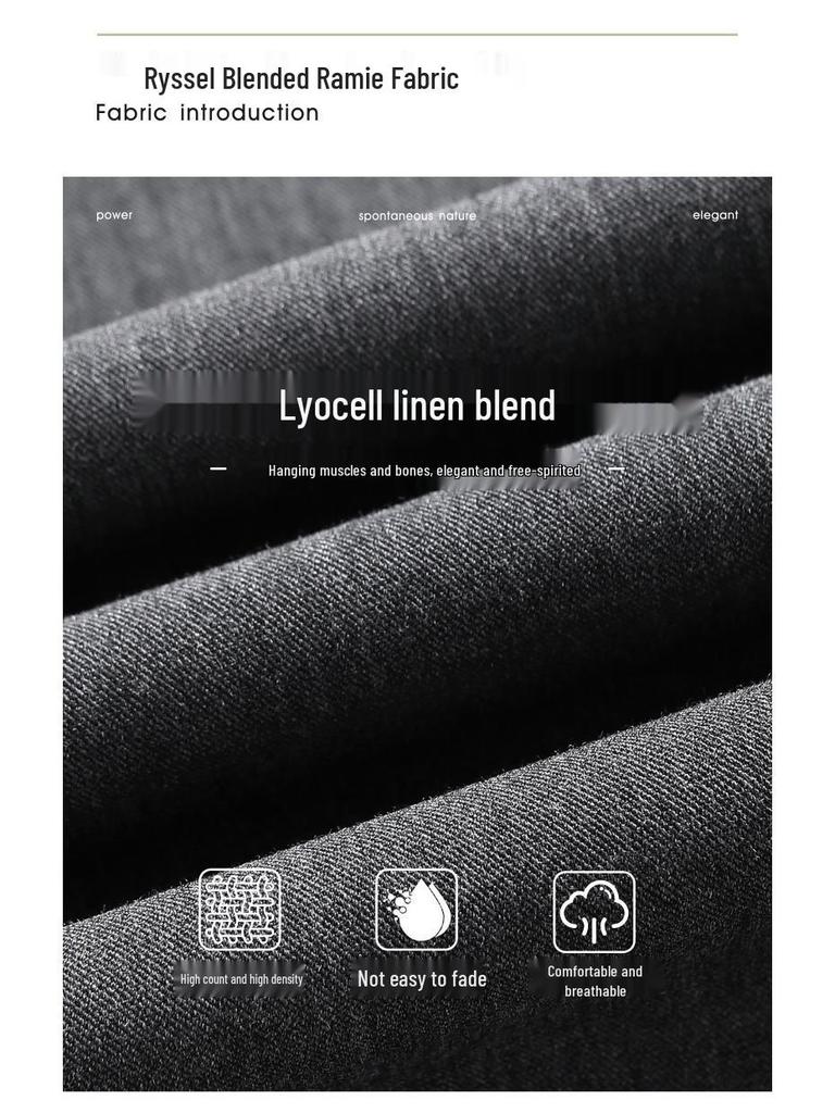 Women's 2026 High-Waisted Wide-Leg Lyocell Pants - Fashionable Loose-Fit Trousers with Elegant Drape