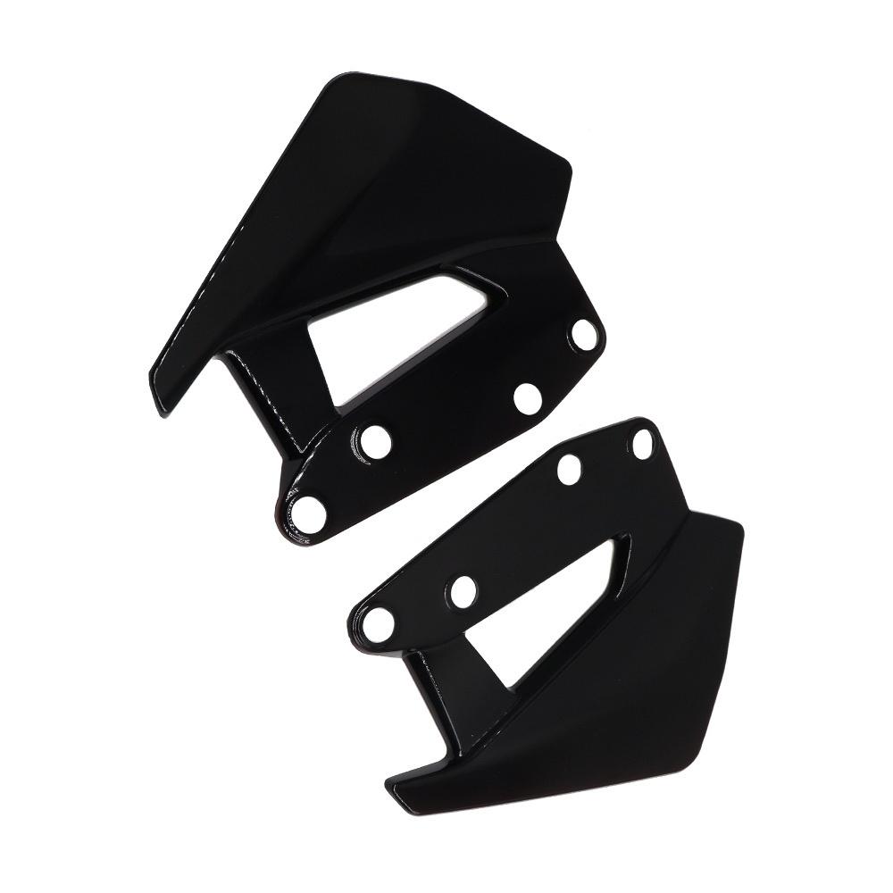 1 Pair Side Wind Deflector Spoiler Screen Windscreen Black For BMW R1300GS 2024