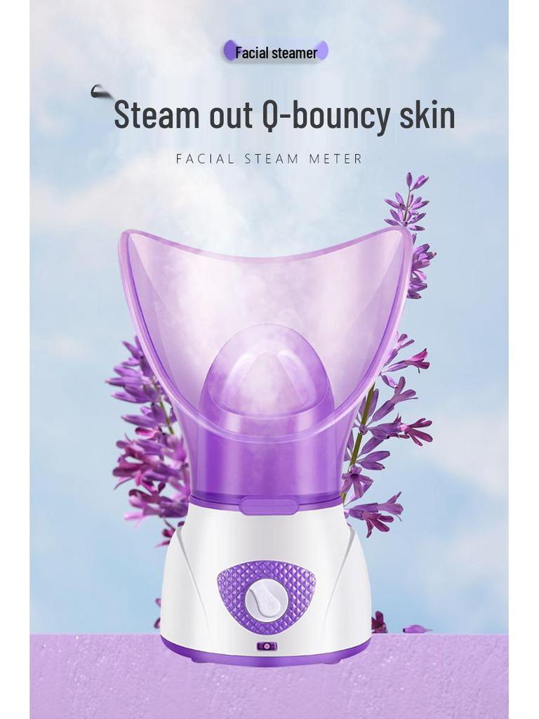 Hydrating Facial Steamer Mist Device for Home - Opens Pores & Moisturizes
