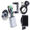 36V 48V 250W Electric Motor Brushless 7A Controller Kit with KTLCD8H Display Panel Sensor Throttle for Electric Bike