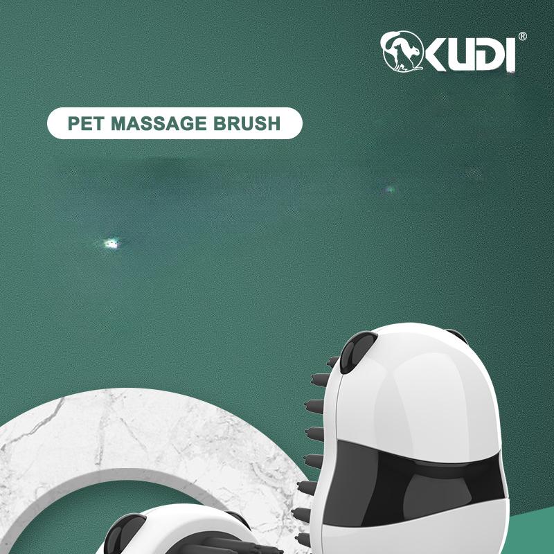 Pet Hair Remover Panda Style Pet Bath Brush Wet Cat Dog Massage Comb Pet Dog Cat Grooming Pet Brush Dog Brush