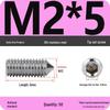 304 Stainless Steel Internal Hex Set Screw | Headless Grub Screw M2-M16