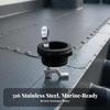 Floor Lock Buckle Easy to Operate Hardware Long-Lasting for Yachts