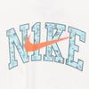 Nike SS23 Basketball Series CHBL Letter Logo Casual Crew Neck Pullover Short Sleeve T-Shirt With Drop Shoulder Women Tops White HF6161-100