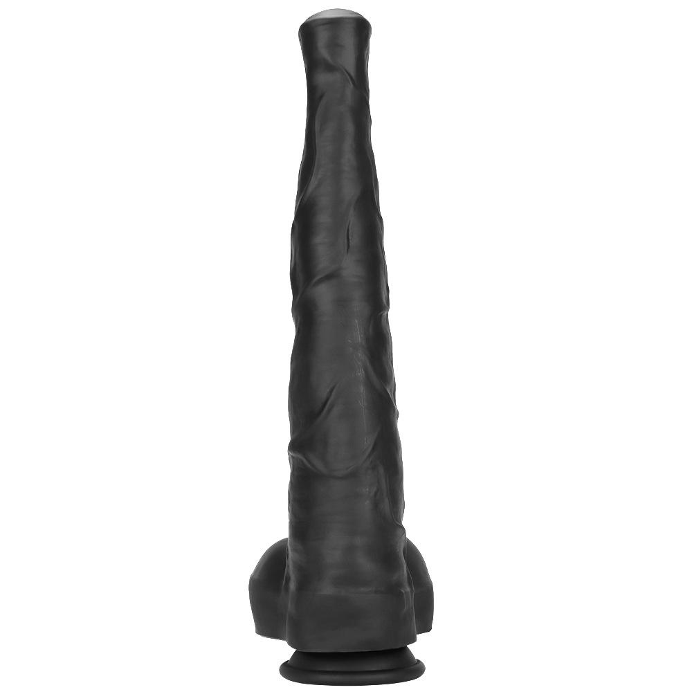 Big Black Horse Dildo Anal Plug Suction Penis Fisting Adult Sex Toy Realistic Dick Fetish Harness BDSM