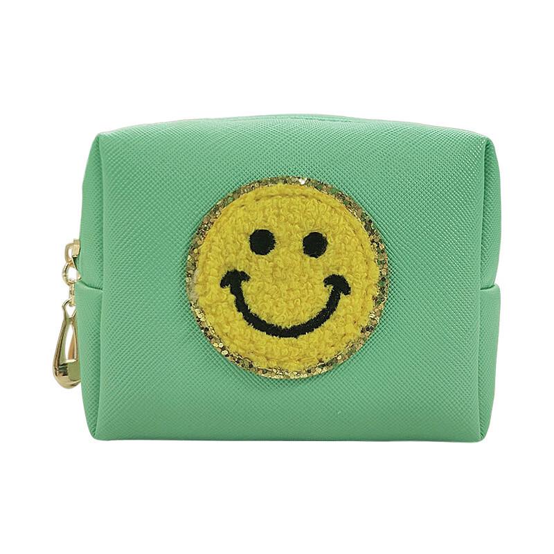 Miling Embroidered Letter Cosmetic Bag