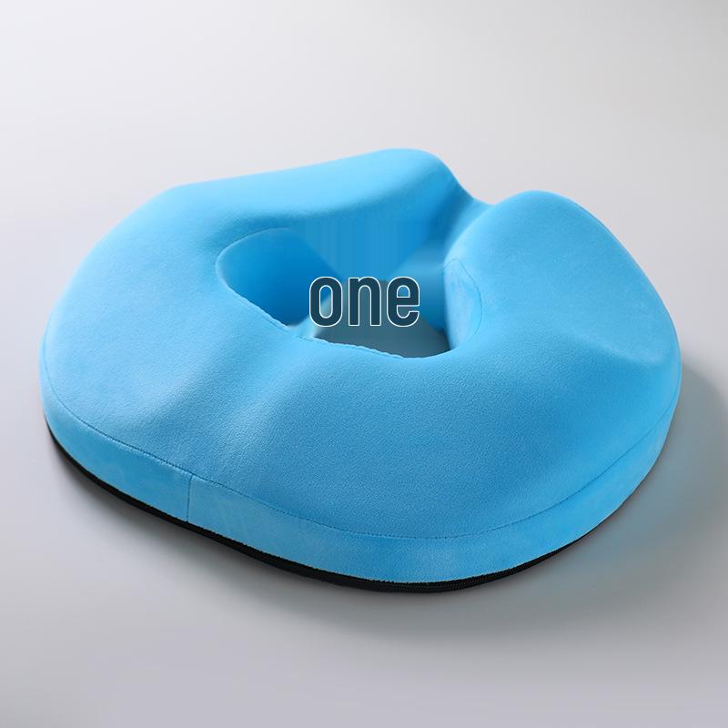 Memory Foam Seat Cushion for Hemorrhoid Relief, Pregnancy, Episiotomy, Coccyx Support, and Long Sitting Sessions