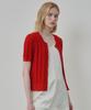 Olive Des Olive Cable Short Sleeve Cardigan Ok6Md5730