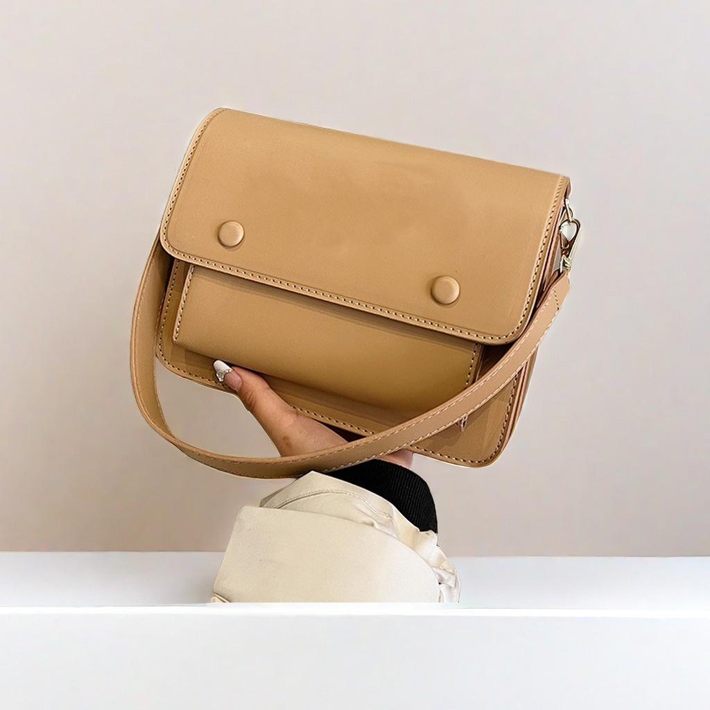 Mode frauen Platz Tasche Neue Pu Textur Schulter Tasche Freizeit Tote Handtasche Designer Handtasche Einfache Weibliche Schräge Span Tasche