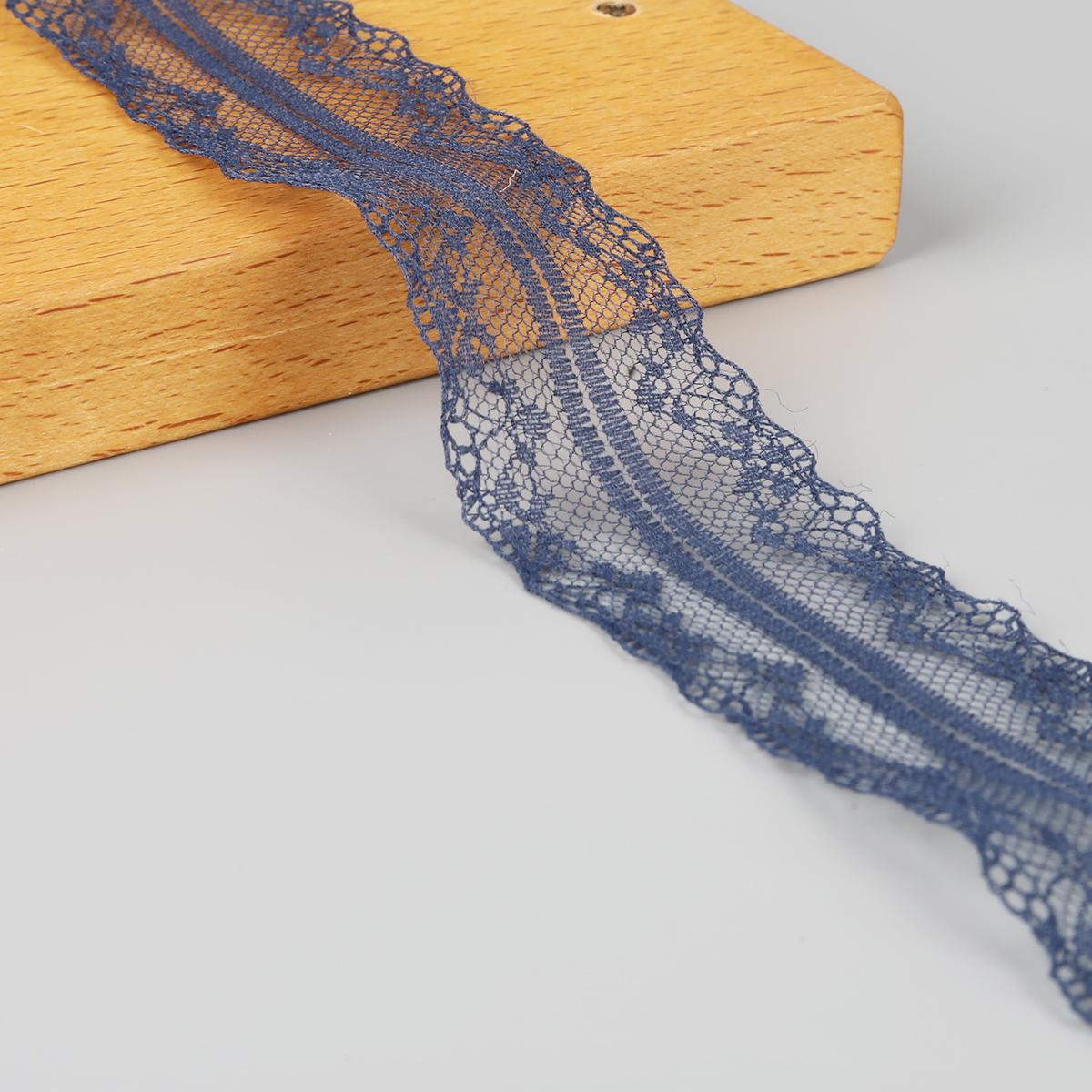 

Многоцветная красивая вышитая сетчатая кружевная бейка шириной 4 см, индивидуальная лента DIY Craft