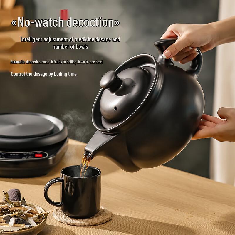 San Jiaolong Automatic Ceramic Health & Soup Pot Set