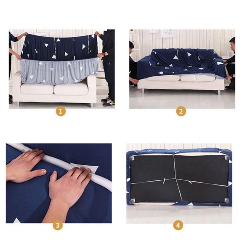 1/2/3/4 Seat Modern Style Sofa Cover Cushion Washable Stretch Sofa Cover Full Cover Non-slip Modular Soft Sofa Cover