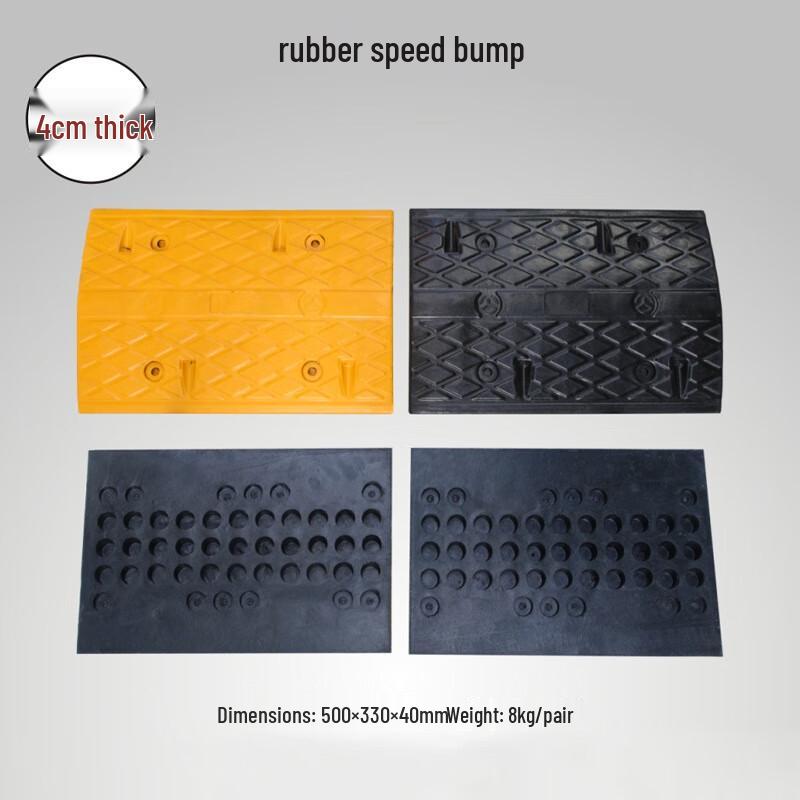 Brangdy Rubber Speed Bump 500x340x38mm