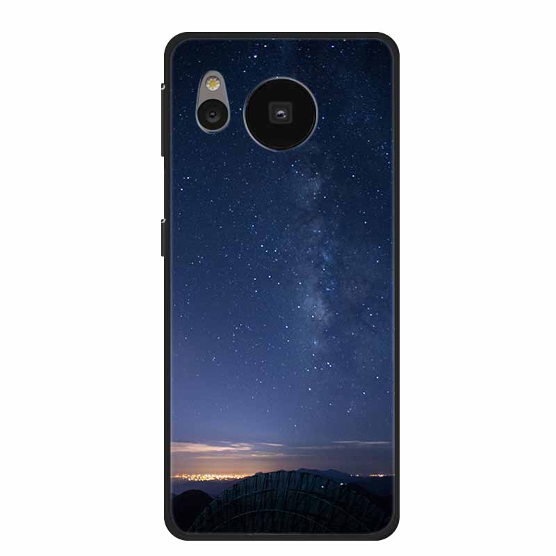 Per Custodia Sharp Aquos Sense 8 Cover Telefono Sense8 Silicone Nero Morbida Cover Posteriore Custodie Coque