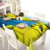 Floral Hurdles Tablecloth Wedding Ceremony Landscape Pattern Waterproof Thicken Rectangular And Round Table Cloth For Wedding