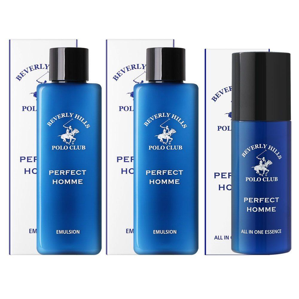 

Beverly Hills Polo Club Perfect Homme Emulsion Lotion x 2 + All-in-one Essence x 1