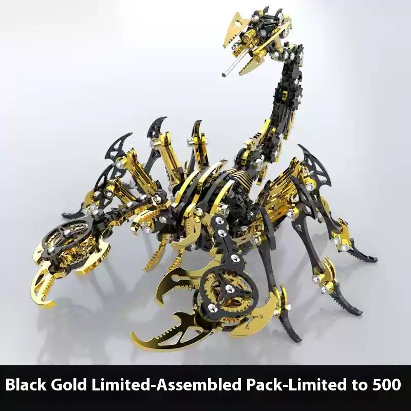 Limited Edition Scorpion King Diy Handmade Metal 3d Metal Animal Puzzle Assembly Model Puzzle Toy Boy Birthday Gift