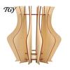DIY Floral Arrangement Holder Wooden Puzzle Flower Vase, Display Stand for Placing Flowers & Eco Friendly Wood Decor Artificial Flowers, Suitable