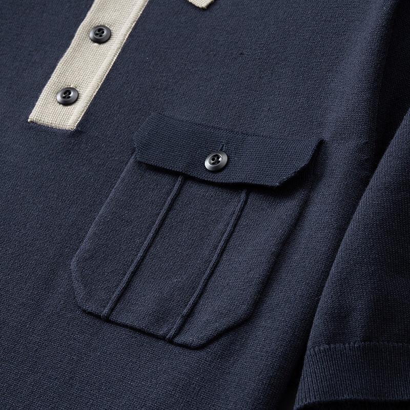 Men's Plus Size Short Sleeve Polo Shirt