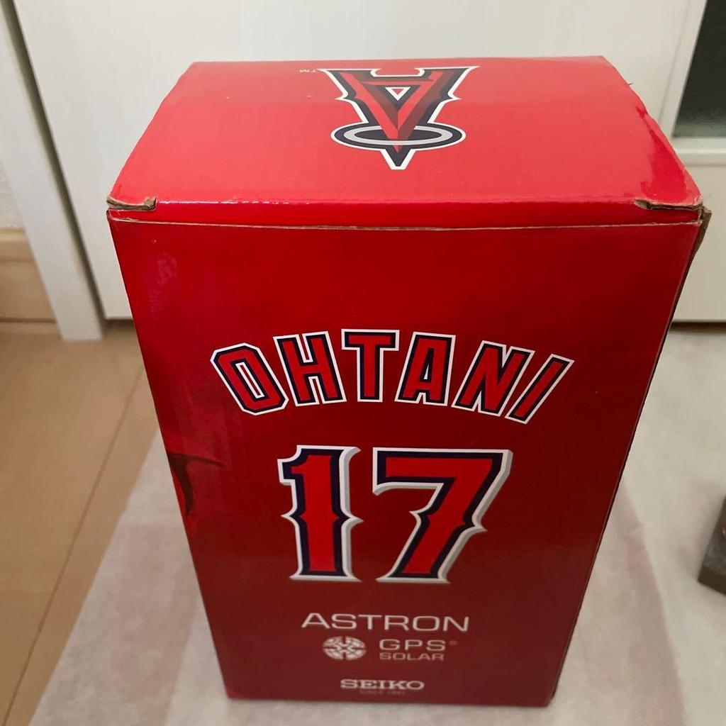 Used Shohei Ohtani SEIKO ASTRON Batter Version Bobblehead Figure Not for Sale