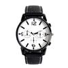 Men Fashion Numeral Dial Silicone Band Sport Analog Quartz Wrist Watch